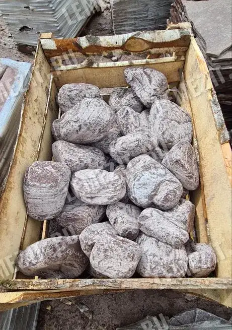 купить бутовый галтованный камень для оформления участка